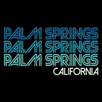 Retro Eighties Palm Springs California  Bag