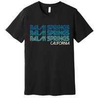 Retro Eighties Palm Springs California  Premium T-Shirt