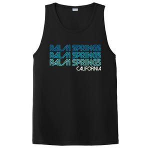 Retro Eighties Palm Springs California  PosiCharge Competitor Tank