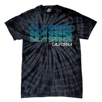 Retro Eighties Palm Springs California  Tie-Dye T-Shirt