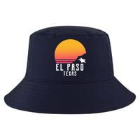 Retro El Paso Texas Sunset Cool Comfort Performance Bucket Hat