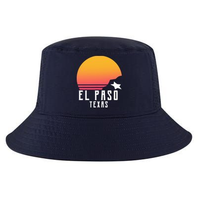 Retro El Paso Texas Sunset Cool Comfort Performance Bucket Hat