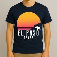 Retro El Paso Texas Sunset T-Shirt