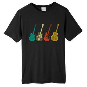 Retro Electric Guitar Tall Fusion ChromaSoft Performance T-Shirt