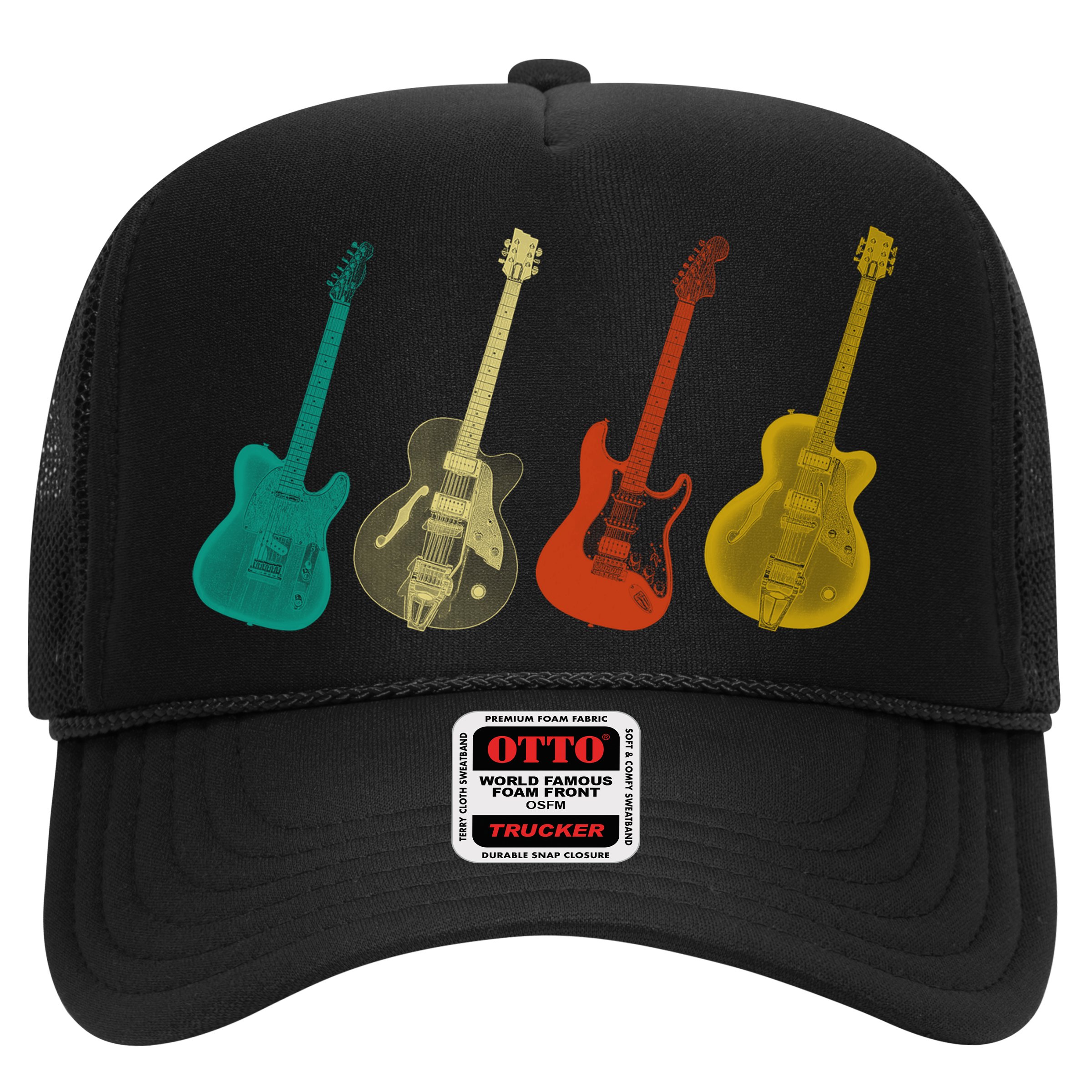 Retro Electric Guitar Hat