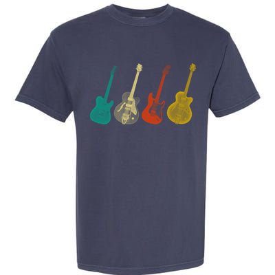 Retro Electric Guitar Garment-Dyed Heavyweight T-Shirt