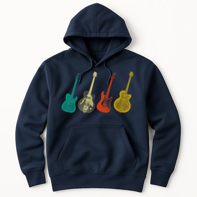 Retro Electric Guitar Hoodie