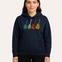 Retro Electric Guitar Hoodie
