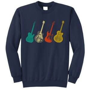 Retro Electric Guitar Sweatshirt