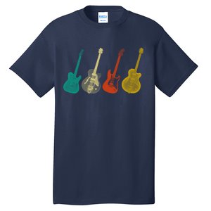 Retro Electric Guitar Tall T-Shirt