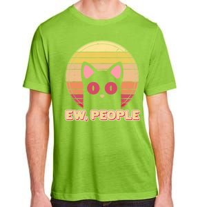 Retro Ew People Funny Cat Adult ChromaSoft Performance T-Shirt