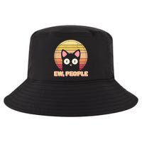 Retro Ew People Funny Cat Cool Comfort Performance Bucket Hat