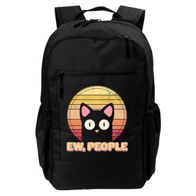 Retro Ew People Funny Cat Backpack