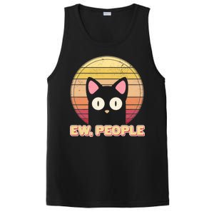 Retro Ew People Funny Cat PosiCharge Competitor Tank