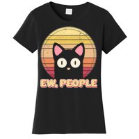 Retro Ew People Funny Cat Women's T-Shirt