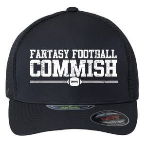 Retro Fantasy Football Commish Funny Sports Flexfit Unipanel Trucker Cap