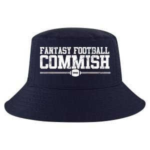 Retro Fantasy Football Commish Funny Sports Cool Comfort Performance Bucket Hat