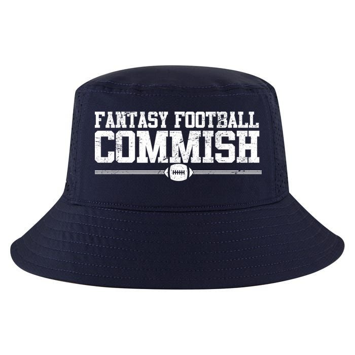 Retro Fantasy Football Commish Funny Sports Cool Comfort Performance Bucket Hat