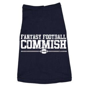 Retro Fantasy Football Commish Funny Sports Doggie Tank