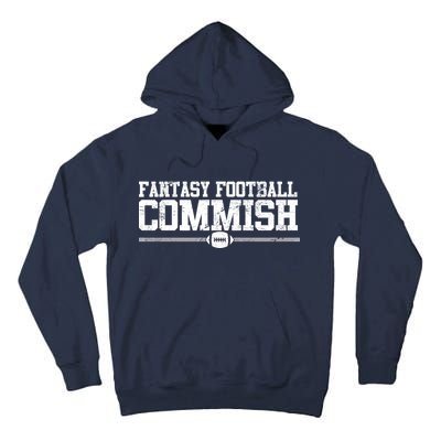 Retro Fantasy Football Commish Funny Sports Tall Hoodie