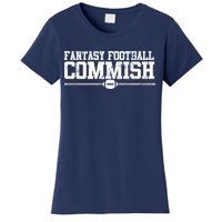 Retro Fantasy Football Commish Funny Sports Women's T-Shirt