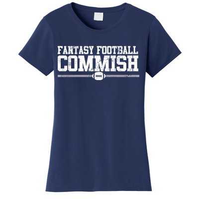 Retro Fantasy Football Commish Funny Sports Women's T-Shirt