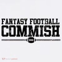 Retro Fantasy Football Commish Funny Sports Garment-Dyed Sweatshirt