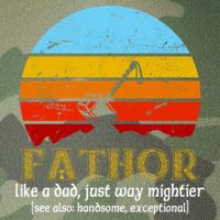 Retro Fathor Like Dad Just Way Mightier Legacy Tie Dye Trucker Hat