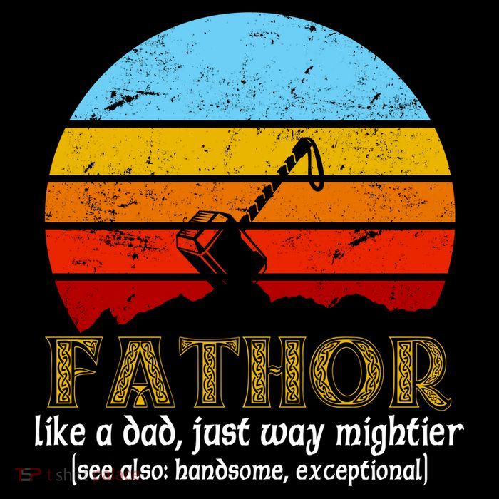 Retro Fathor Like Dad Just Way Mightier Flexfit Unipanel Trucker Cap