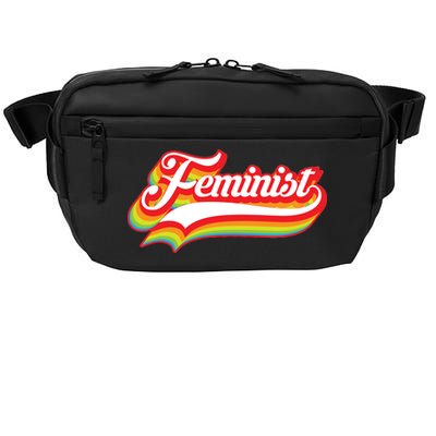 Retro Feminist Logo Crossbody Pack