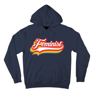 Retro Feminist Logo Hoodie