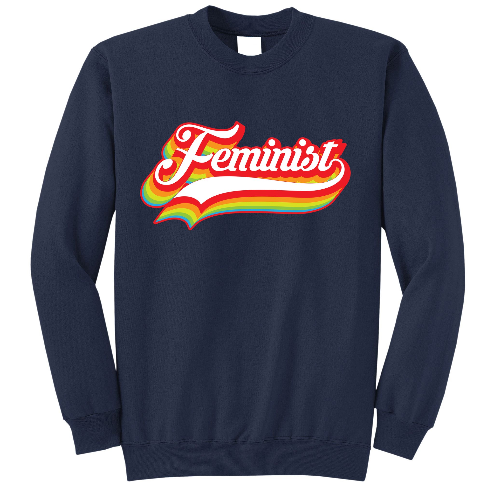 Retro Feminist Logo Sweatshirt