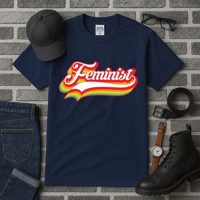Retro Feminist Logo Tall T-Shirt