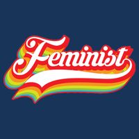 Retro Feminist Logo Tall T-Shirt
