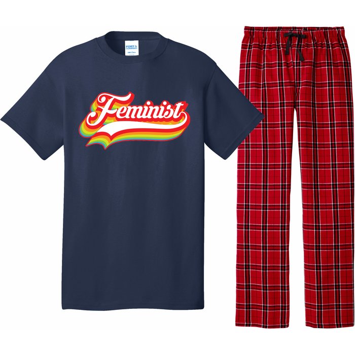 Retro Feminist Logo Pajama Set