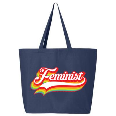 Retro Feminist Logo 25L Jumbo Tote