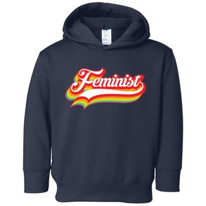 Retro Feminist Logo Toddler Hoodie