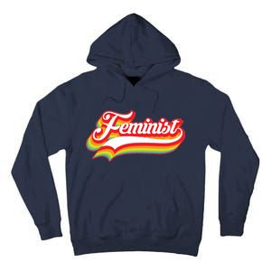 Retro Feminist Logo Tall Hoodie