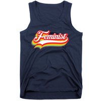 Retro Feminist Logo Tank Top