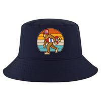 Retro Fourth 4th of July Firecracker Rocket Bigfoot Cool Comfort Performance Bucket Hat