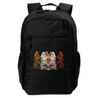 Retro Fox Faces Backpack
