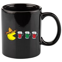 Retro Funny Cinco De Mayo Gamer Mexican Beer 11oz C Handle Ceramic Mug