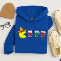 Retro Funny Cinco De Mayo Gamer Mexican Beer Hoodie
