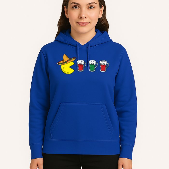Retro Funny Cinco De Mayo Gamer Mexican Beer Hoodie