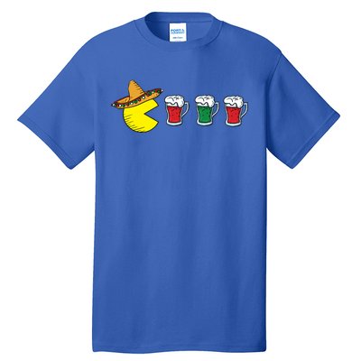 Retro Funny Cinco De Mayo Gamer Mexican Beer Tall T-Shirt