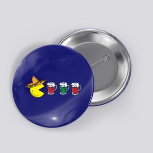 Retro Funny Cinco De Mayo Gamer Mexican Beer Button