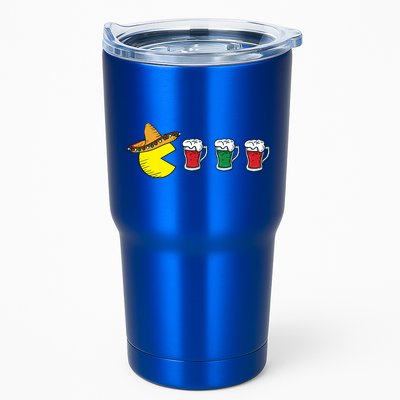 Retro Funny Cinco De Mayo Gamer Mexican Beer Tumbler