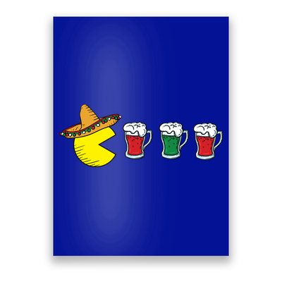 Retro Funny Cinco De Mayo Gamer Mexican Beer Poster