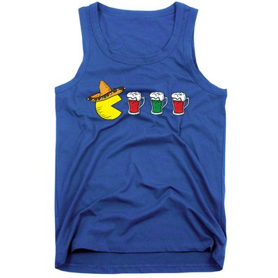 Retro Funny Cinco De Mayo Gamer Mexican Beer Tank Top