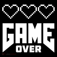 Retro Game Over Out Of Hearts Impact Tech Backpack